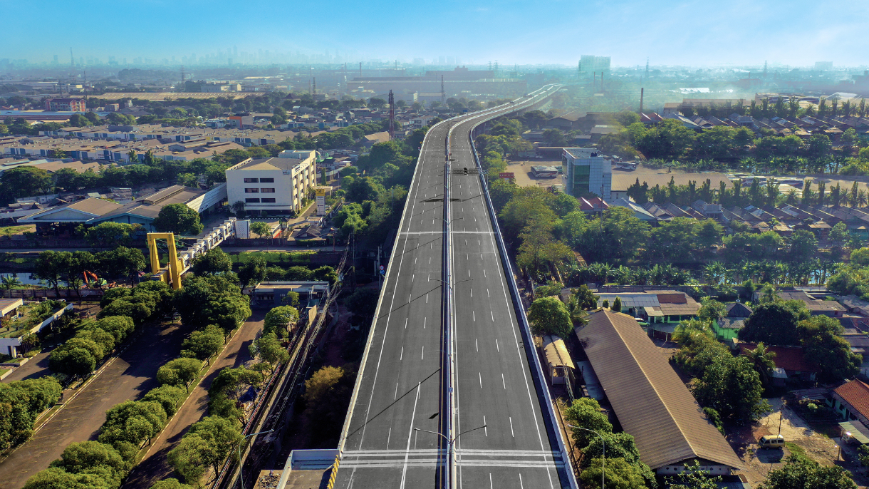 Gambar Banner Toll Road