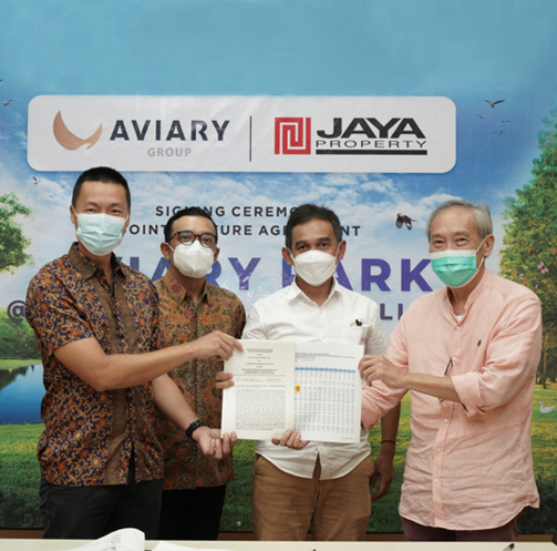 Aviary Group & PT Jaya Real Property Kerja Sama Bangun Aviary Park 